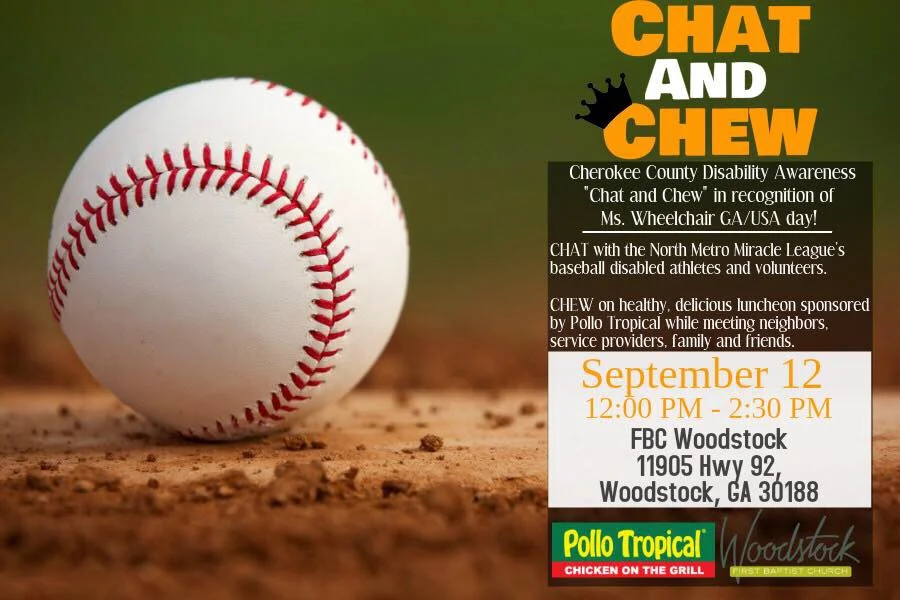 Cherokee County Disability Awareness 'CHAT and CHEW'
