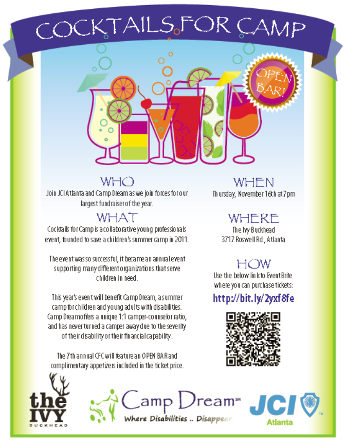 7th Annual Cocktails for Camp