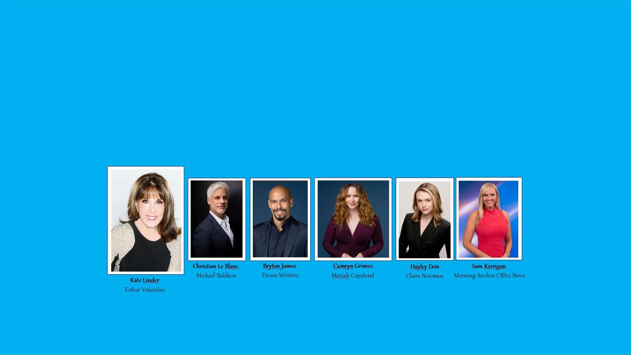 Kate Linder & Friends Charity Tea