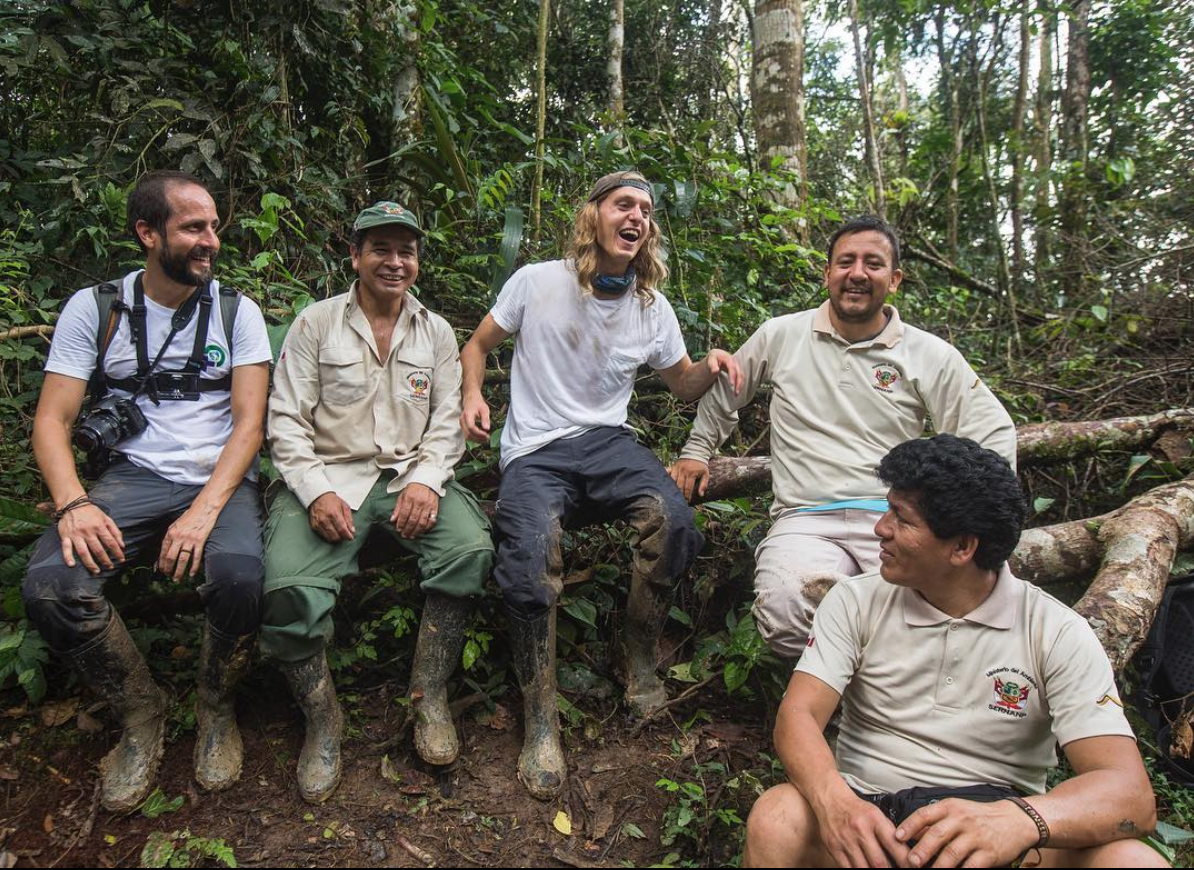 Matt in Peru with Nisolo producers.