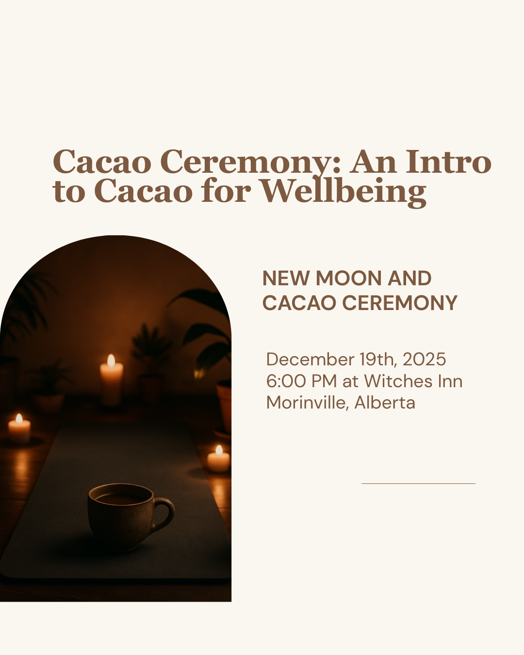 Cacao Ceremony: An Intro to Cacao for Wellbeing
