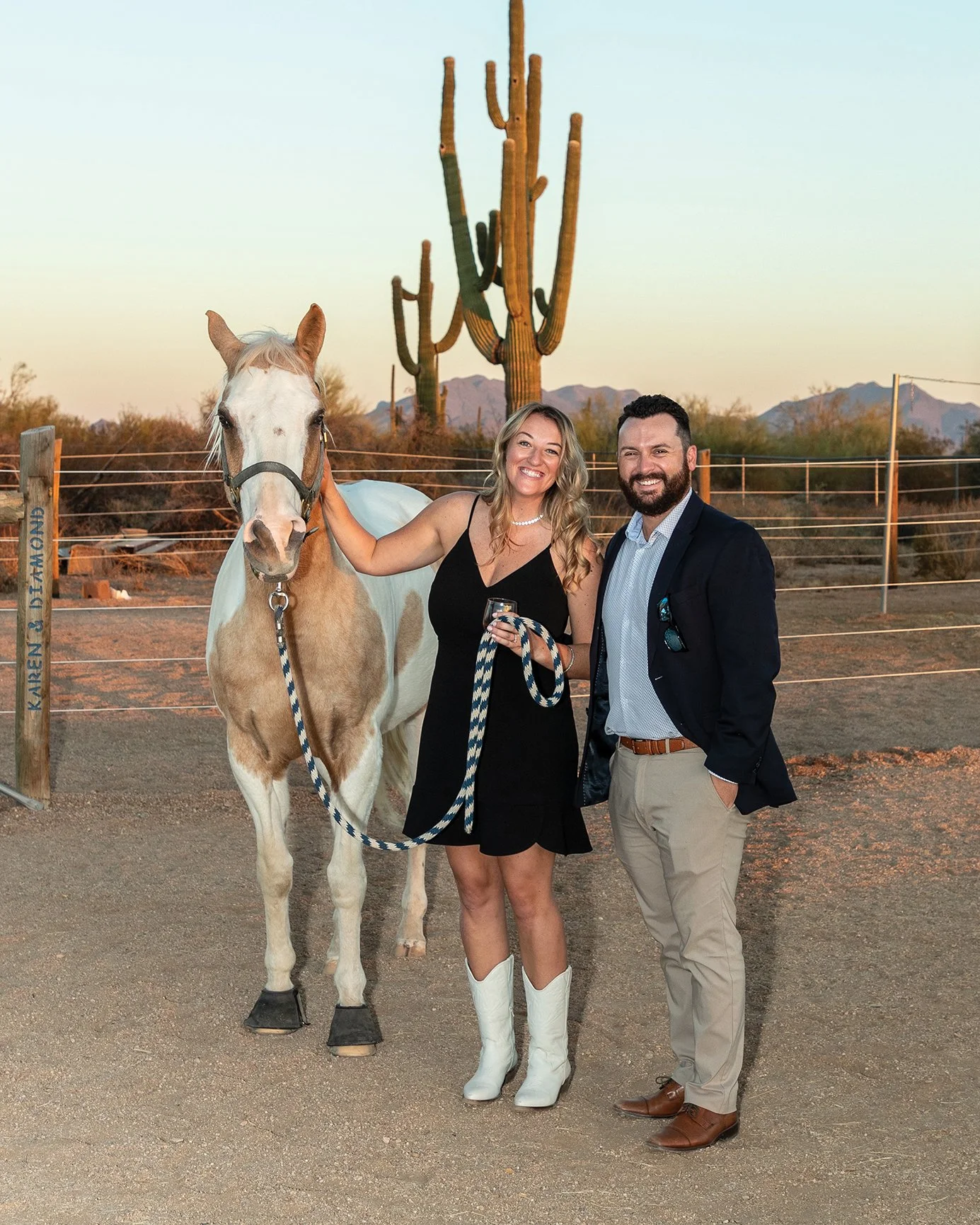Beka & Dylan Ambrose with Rooster.jpg