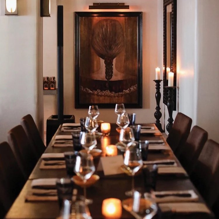 La Hacienda -Table with painting.jpg