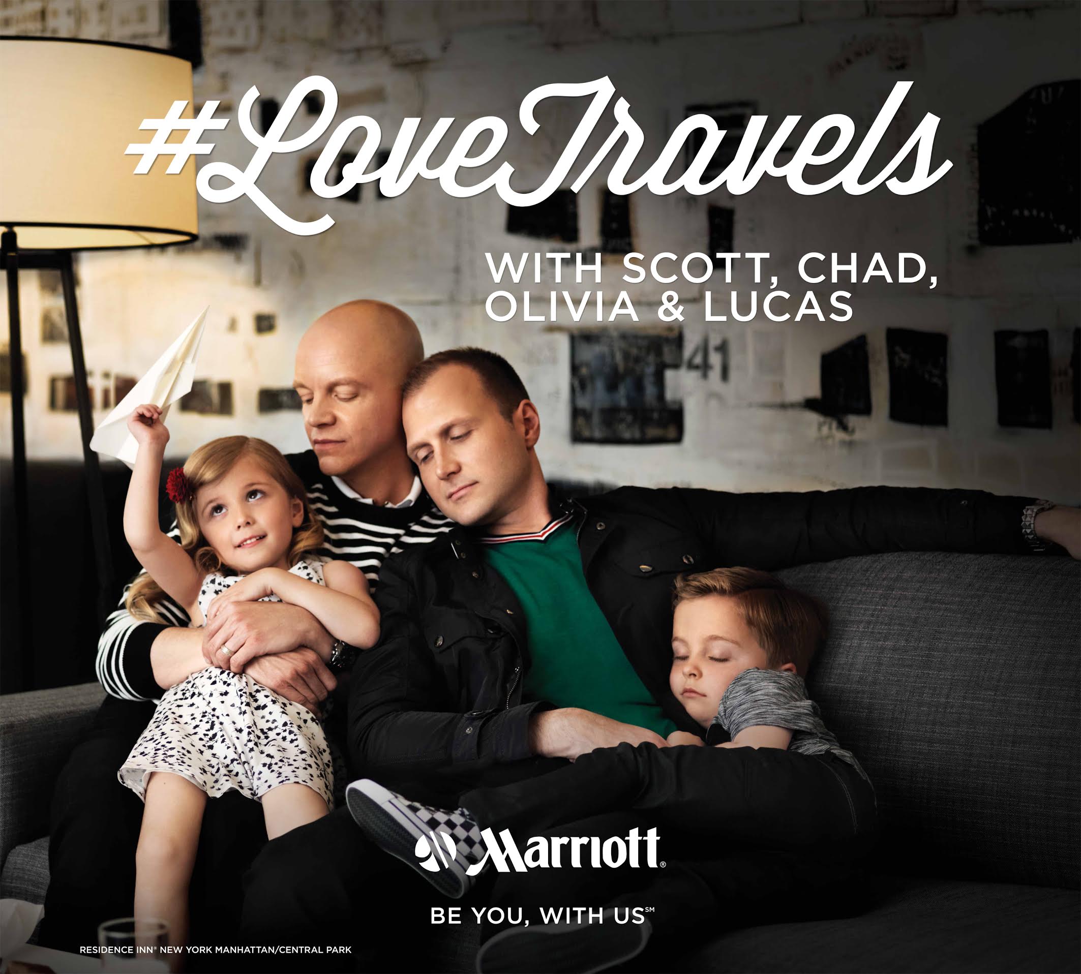 #LoveTravels campaign for Marriott International.