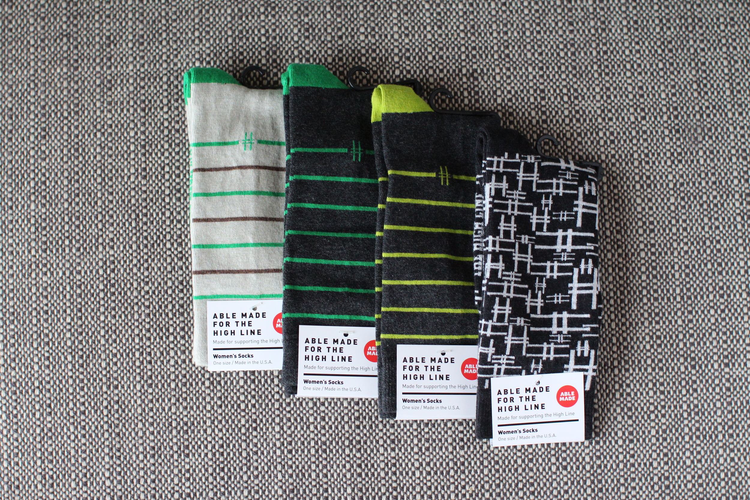 The Standard High Line Hotel Socks. Able Made x The Highline.