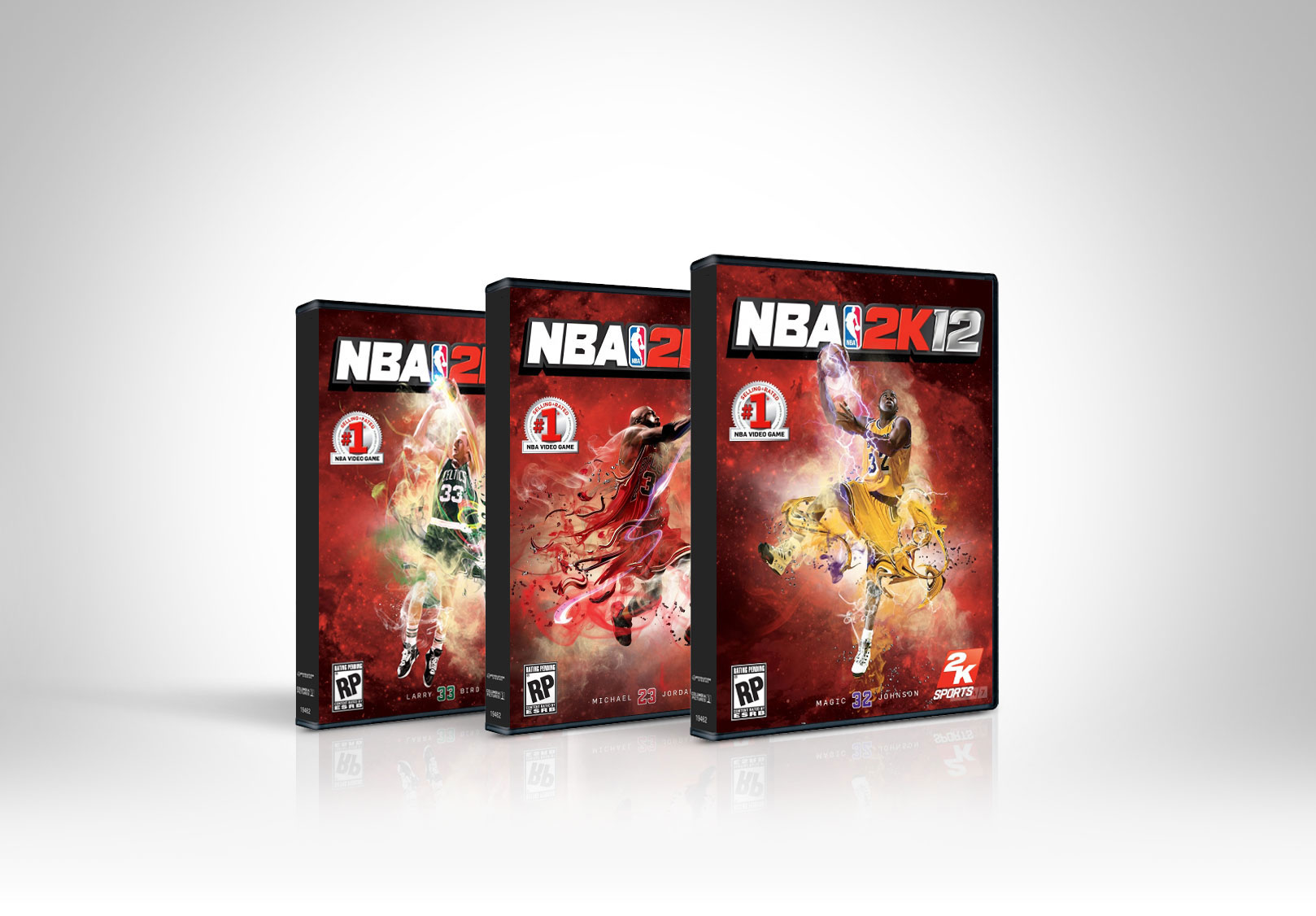  NBA2K12 Packaging Illustrations 
