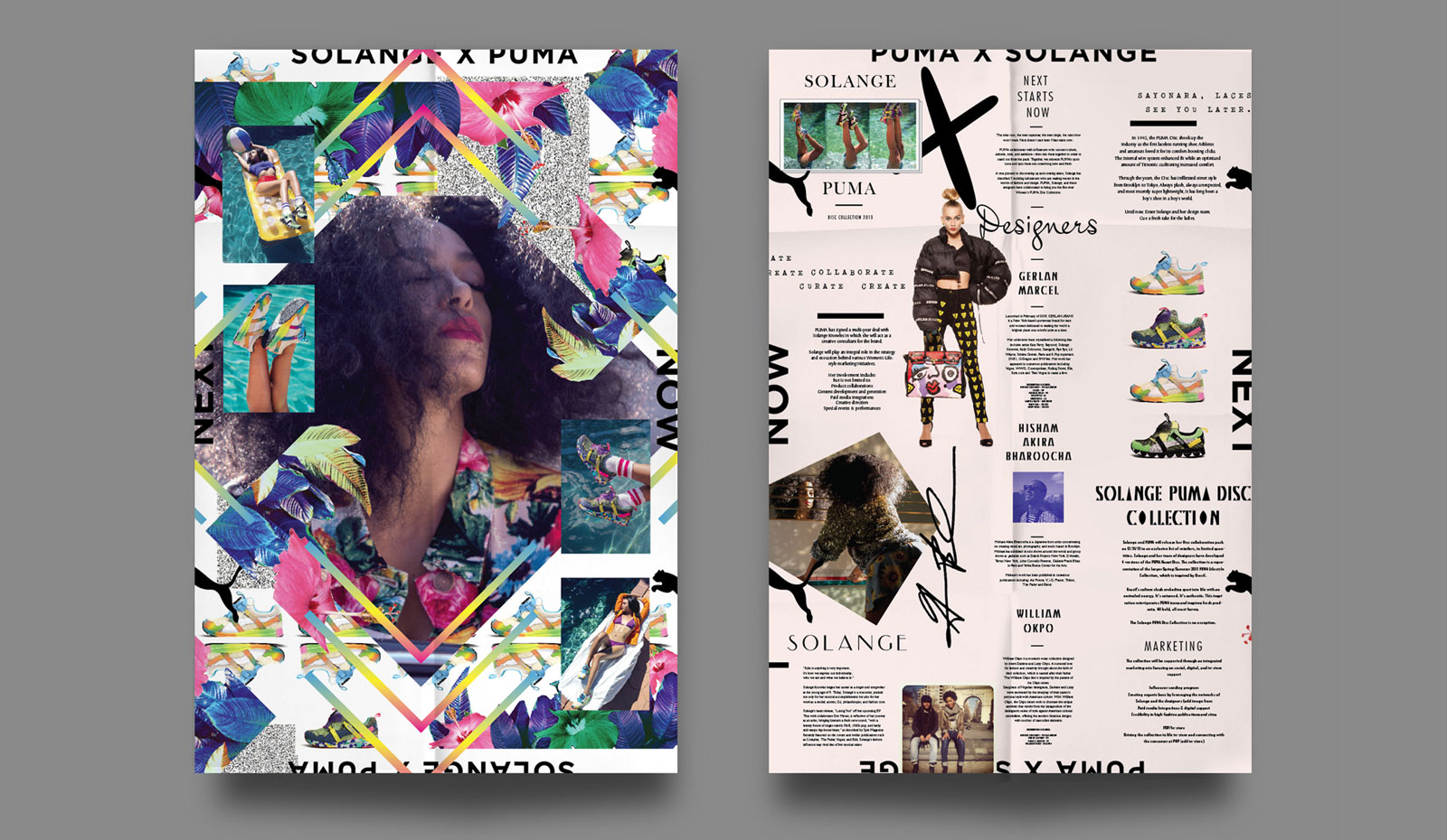  Puma X Solange sell-in mailer. 