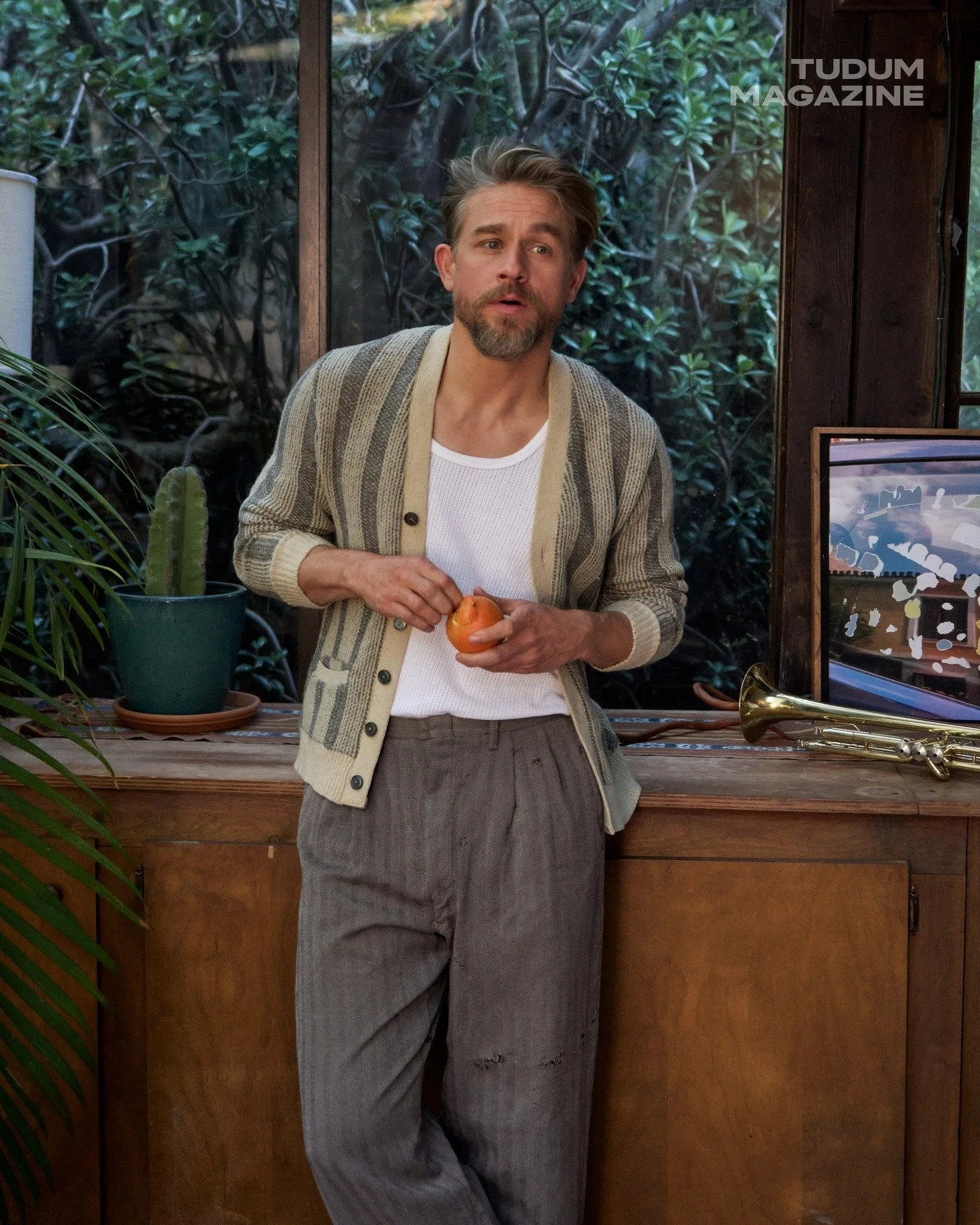 Charlie Hunnam underwent a serious physical transformation to portray the notorious murderer Ed Gein.

Read the full interview now, about his process and approach to the character, @netflixtudum 

📸: @carterbedloesmith 
Wardrobe: @warrenalfiebaker 
