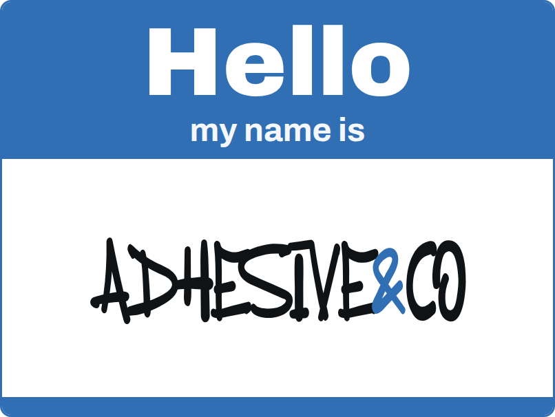 ADHESIVE&CO #STICKINGCREATIVESTOGETHER