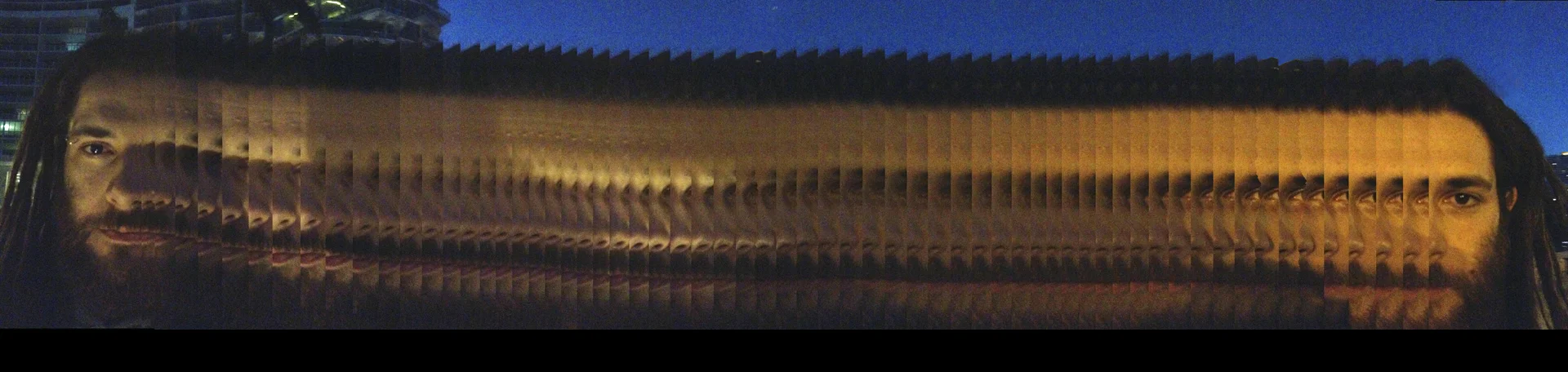 Portrait of Patrick in Real Time 1.  2012.