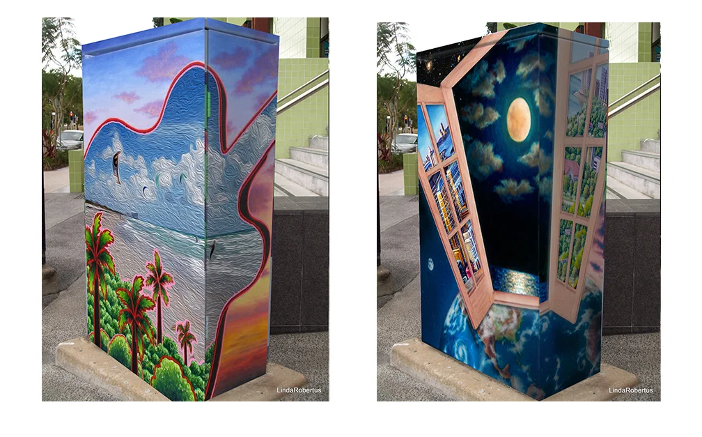 Traffic Signal Box.  2014