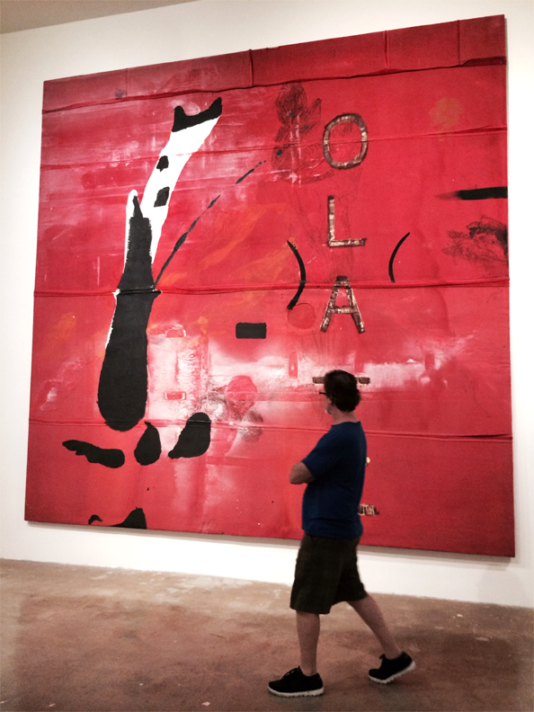 another Schnabel where you can see the scale and the materials used.