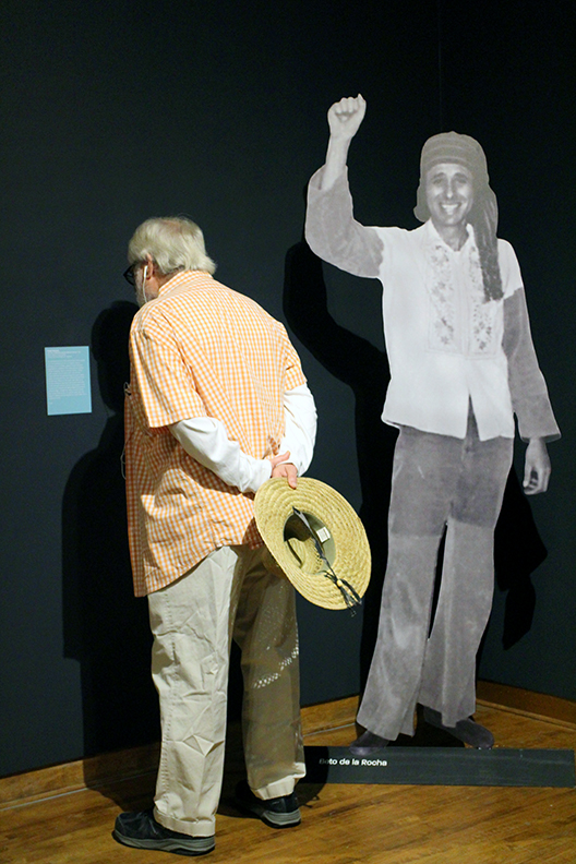 This gentleman seemed like he was part of the exhibit in a Norman Rockwell kind of way. &nbsp;
