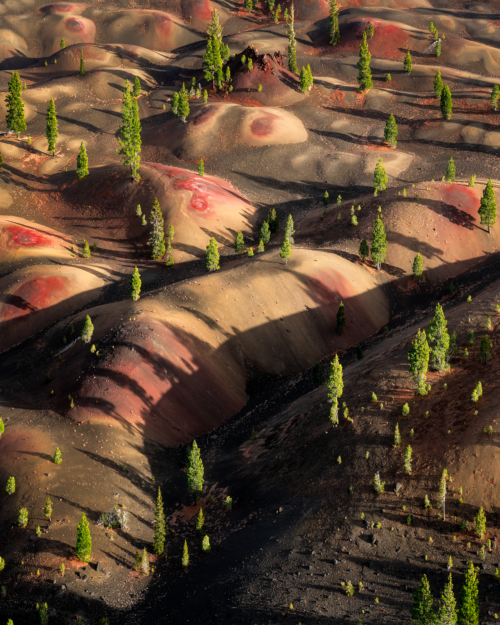 Painted Dunes- Lassen Volcanic National Park