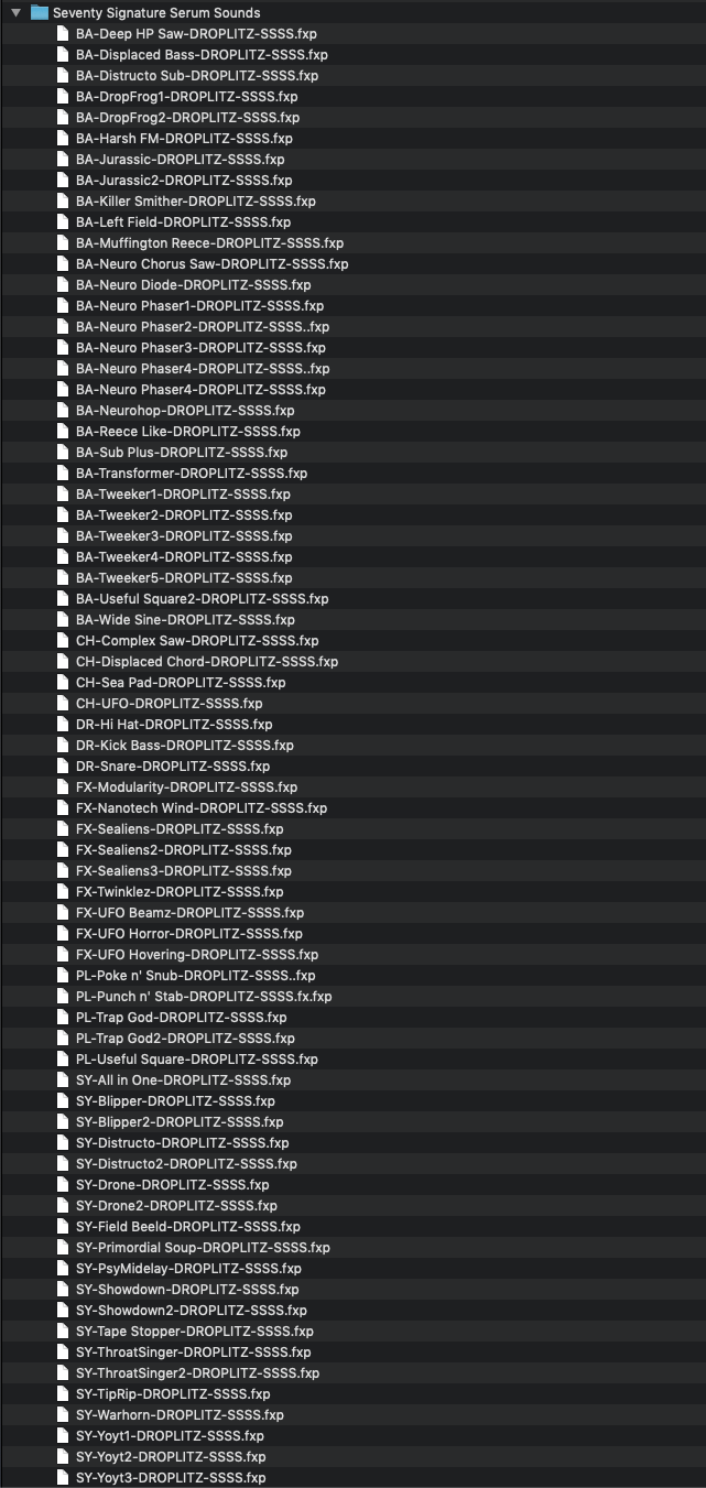 What is included in the pack.png