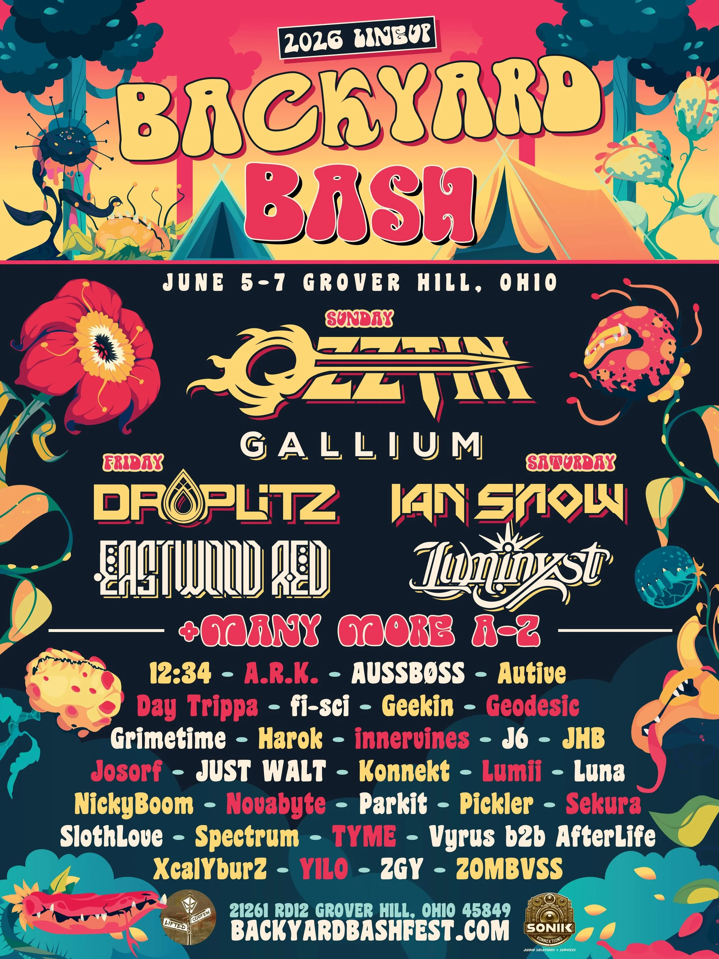 Announcement! Stoked to perform in Ohio next month for @backyardbashfest