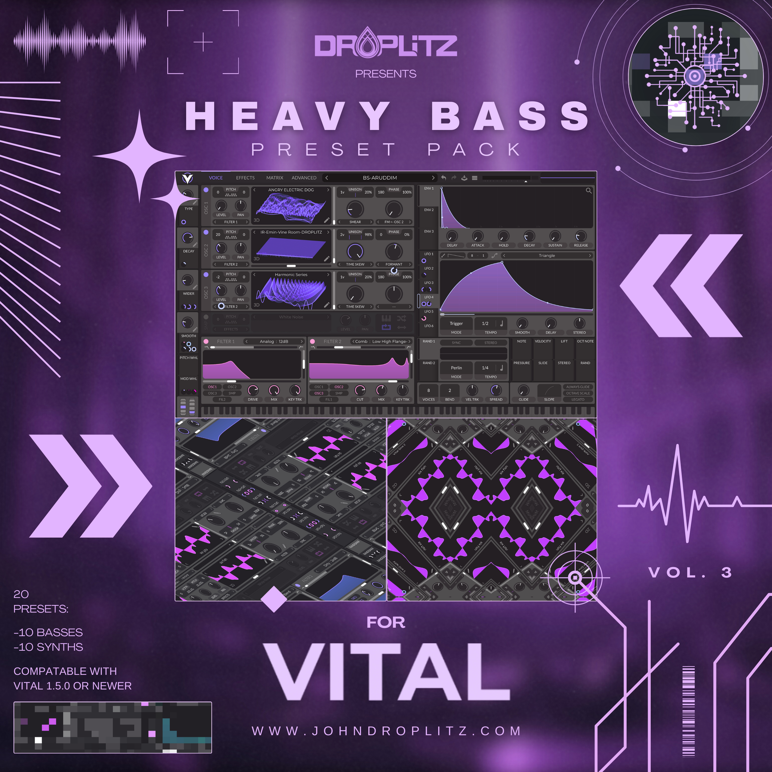 HEAVY BASS PRESETS- VITAL
