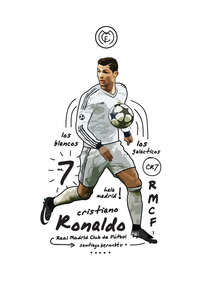 Cristiano Ronaldo - CR7 — Kieran Carroll Design