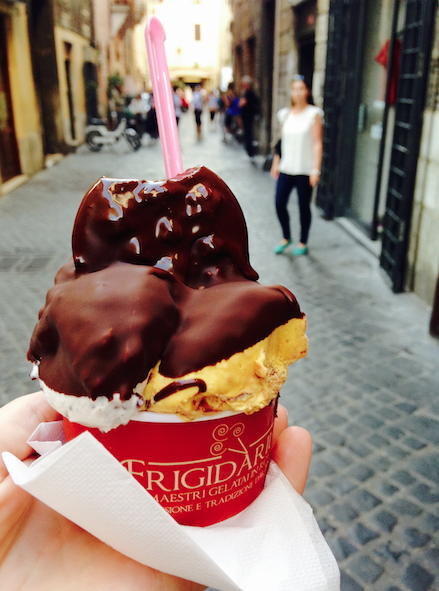 the best gelato shop in Rome, Frigidarium 