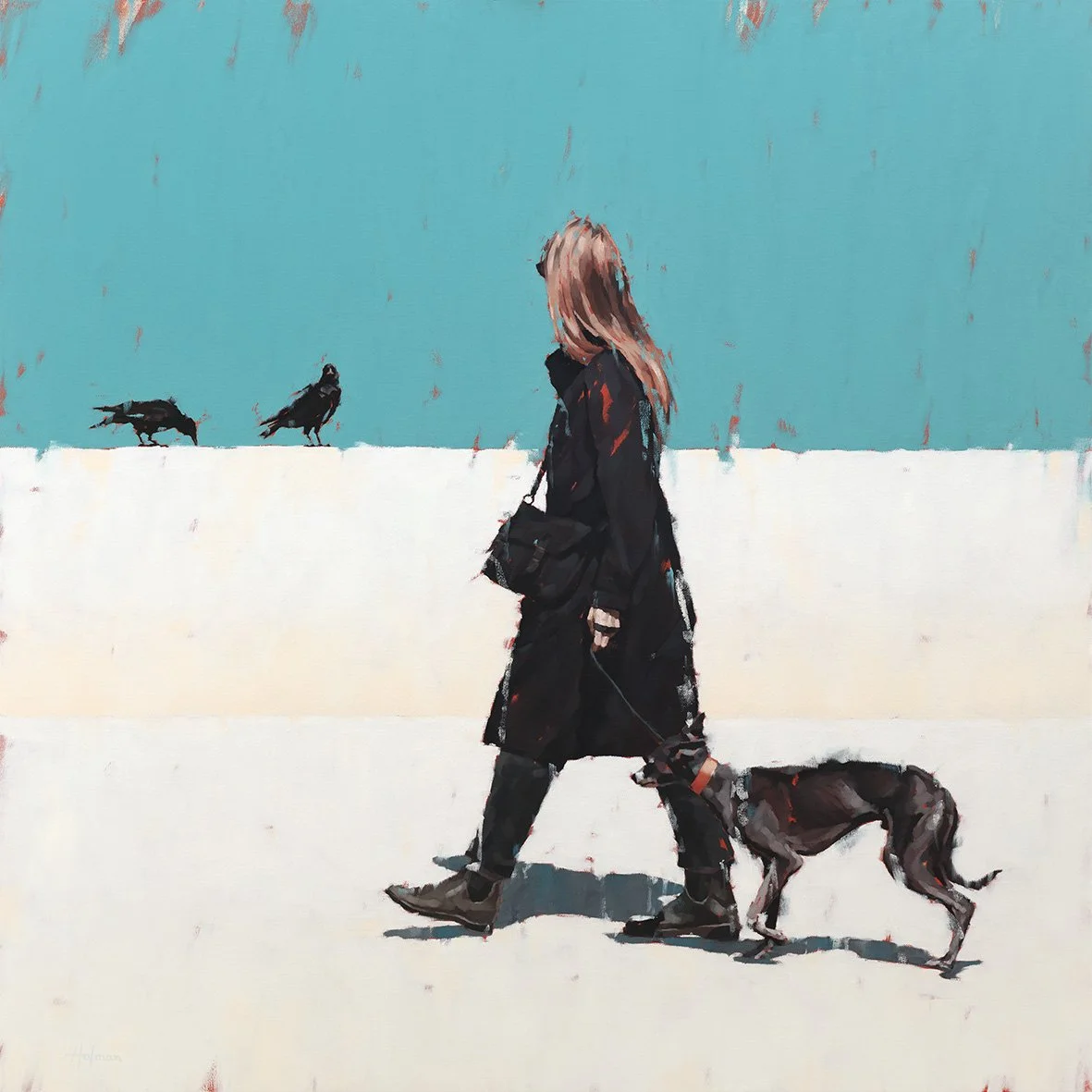  Oil on canvas 100 × 100 cm For Sale   - available from   Fotheringham Gallery   