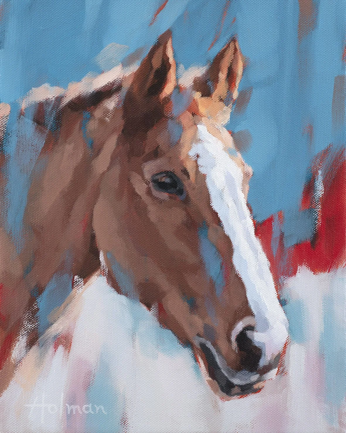 Chestnut Mare Study 