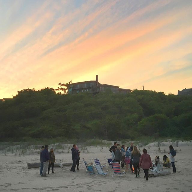 A weekend full of meditation, yoga, food, biking, dharma talks, dancing, new and old friends has left me feeling a sense of peace and grounding. Thank you @the.path for an incredible weekend. #play #selfcare #love #thepathnyc #montauk #bonfire #sound