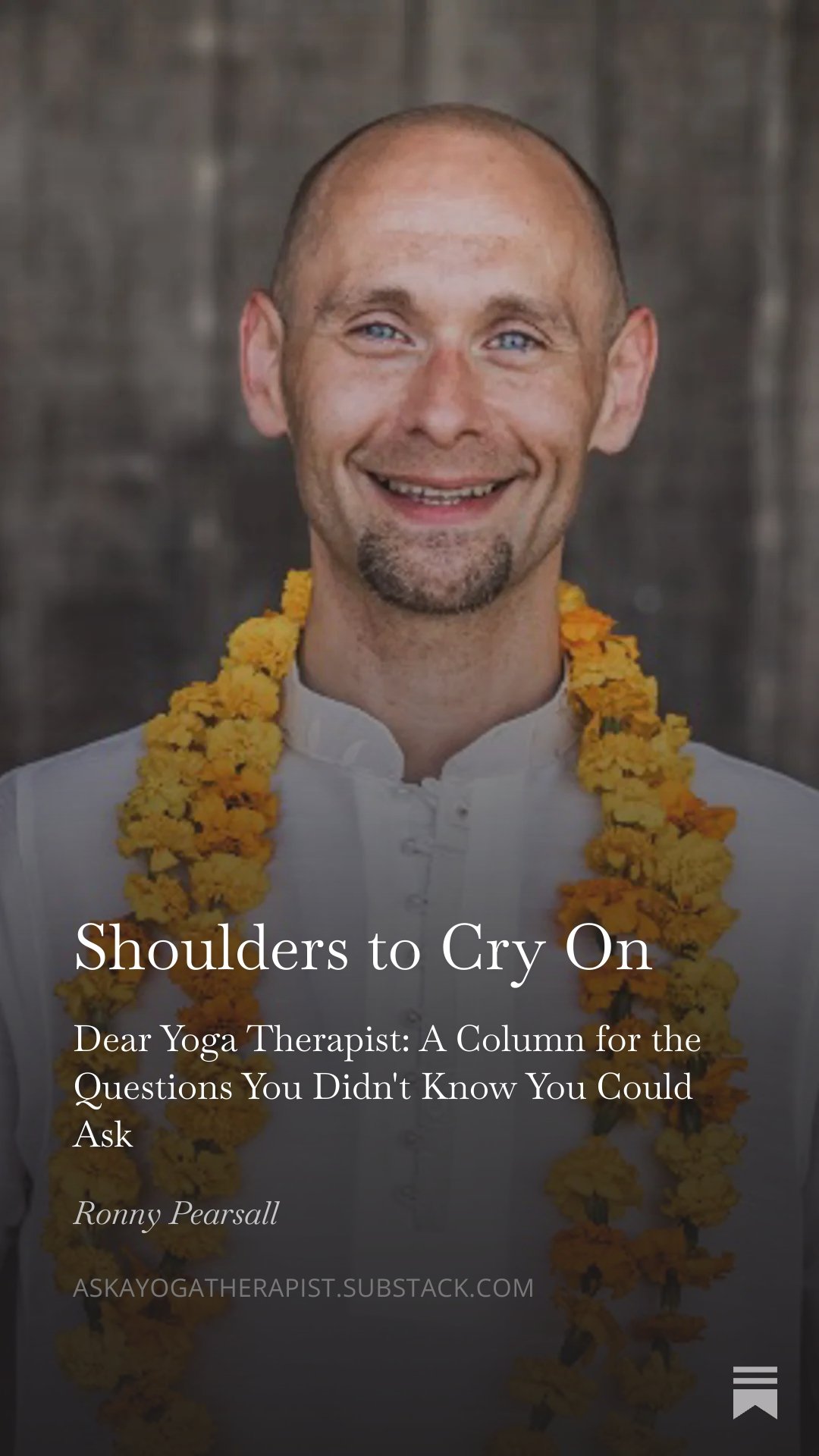 Shoulders to Cry on