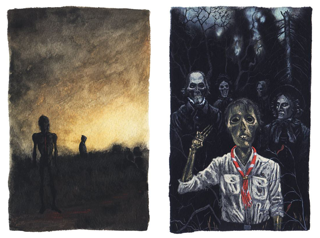 Images from Alan Brown's I See A Shadow Coming