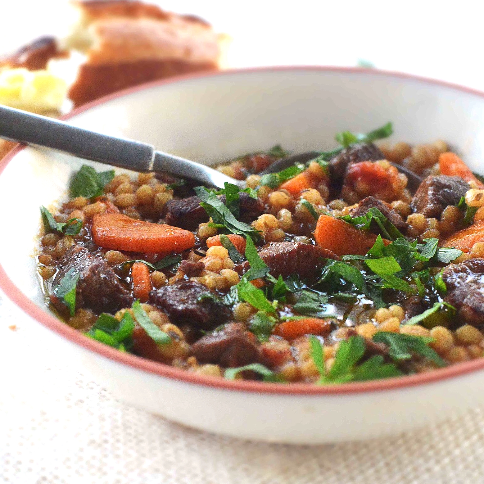 Beef & Barley “Soupy Stew” by Chef Mike Ward