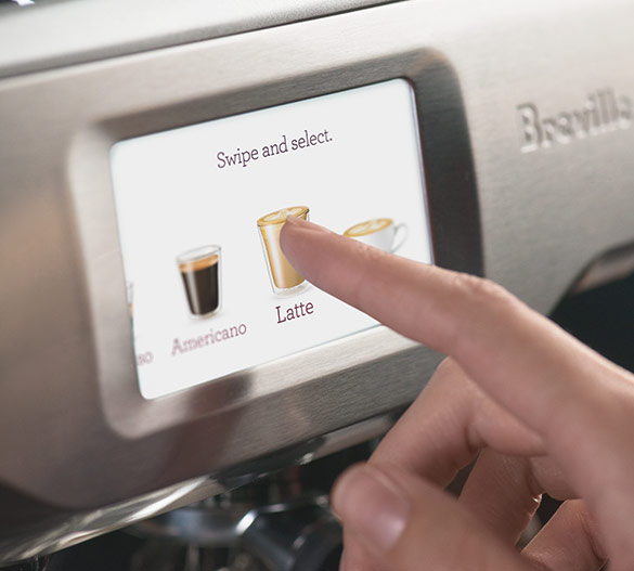 Intuitive touch screen