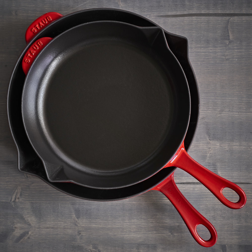 Iron Coated Fry Pan Chef Mike Ward