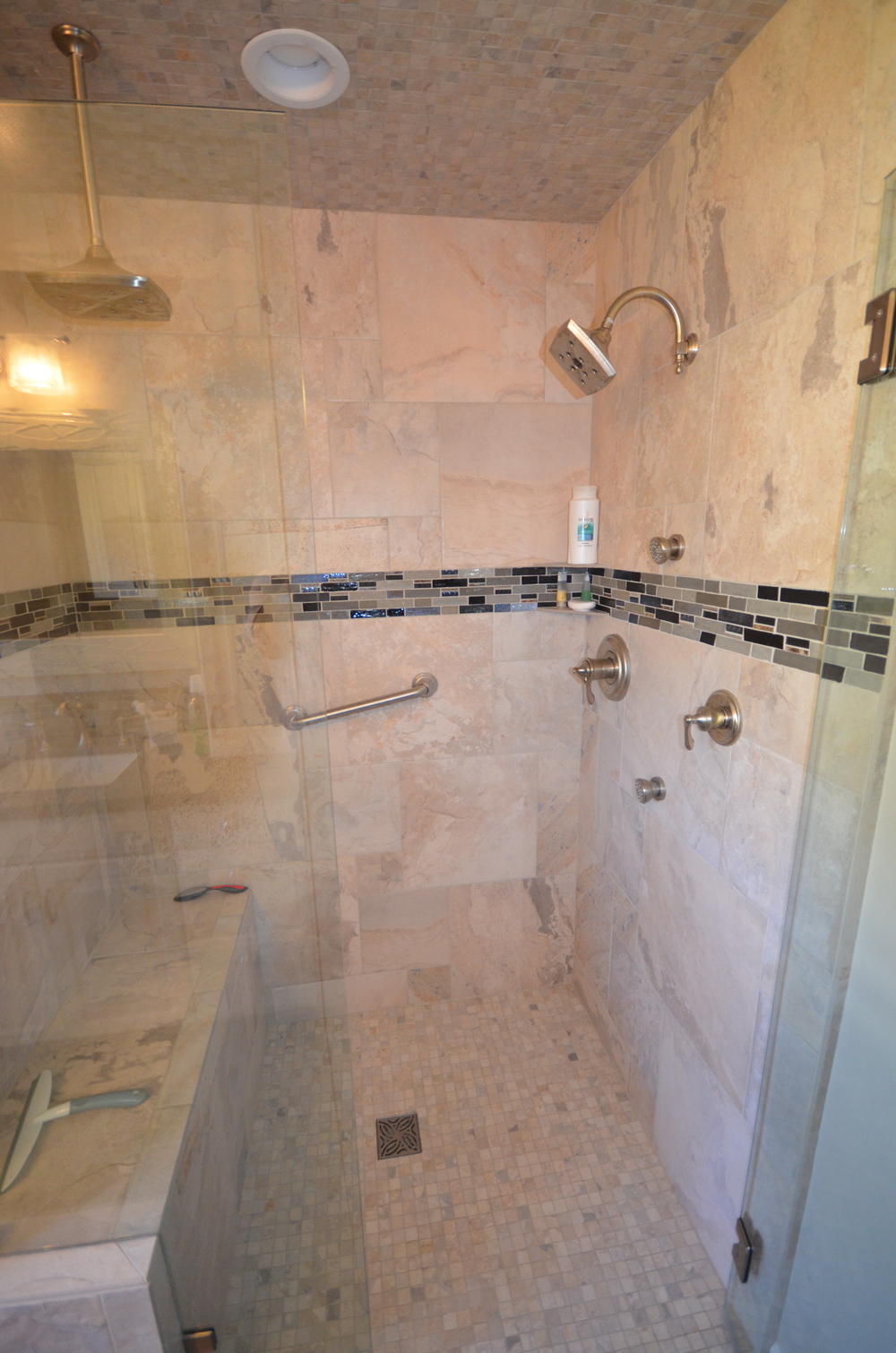 Reflections Remodeling LLC - Before & After stand up shower