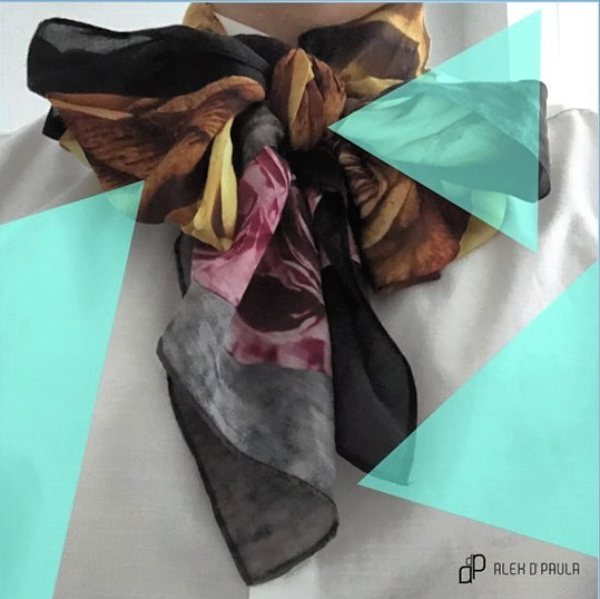 The bow scarf tie is a bold statement for any classic look. Simple and very effective in elevating your day to day essentials.