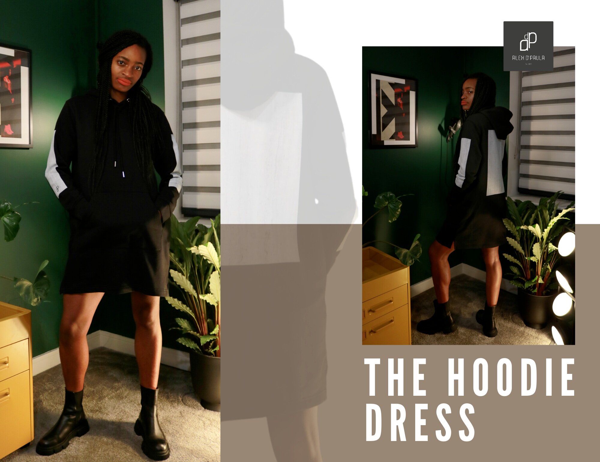 Hoodie Dress (Long Hoodie)