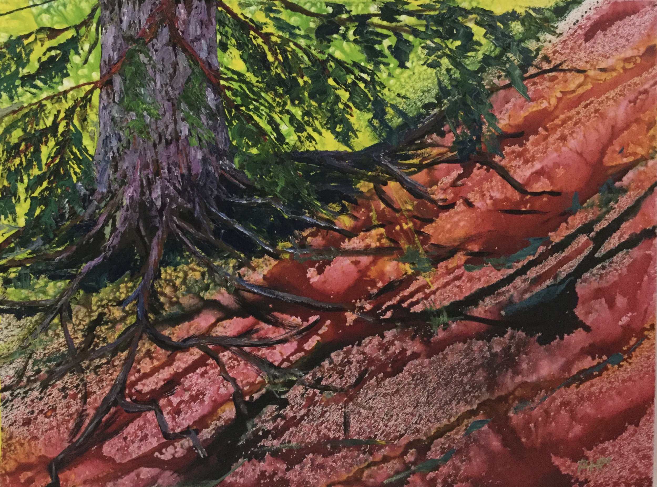 Life Force, 36X48, Oil on canvas