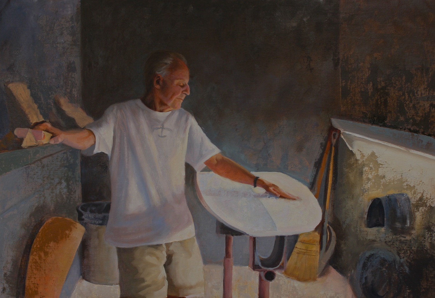Reynolds Yater, oil on canvas, 24x36