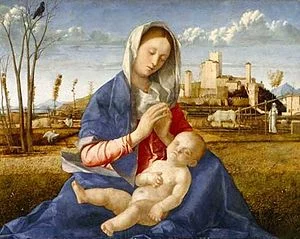 Madonna del Prato by Giovanni Bellini
