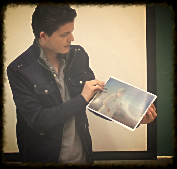 Luis Carlos Garcia, UCSB Student Intern, "Writing About Art", Economics Major, from Tijuana, Mexico