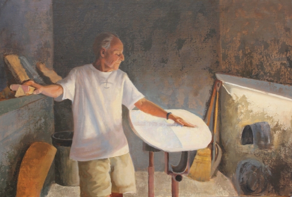 Reynolds Yater, oil on canvas 24x36 By Holli Harmon