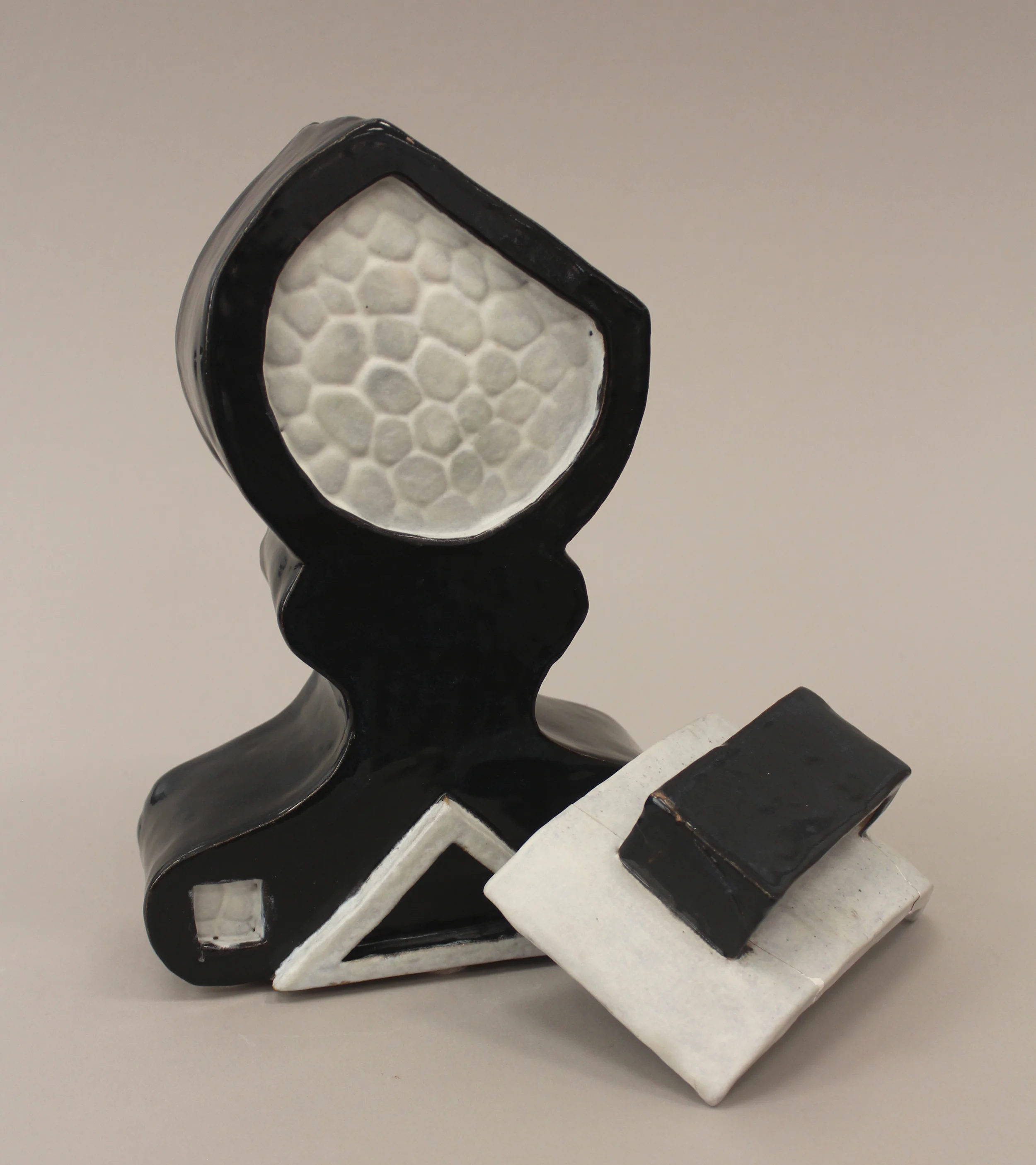 Lidded Vessel with Texture