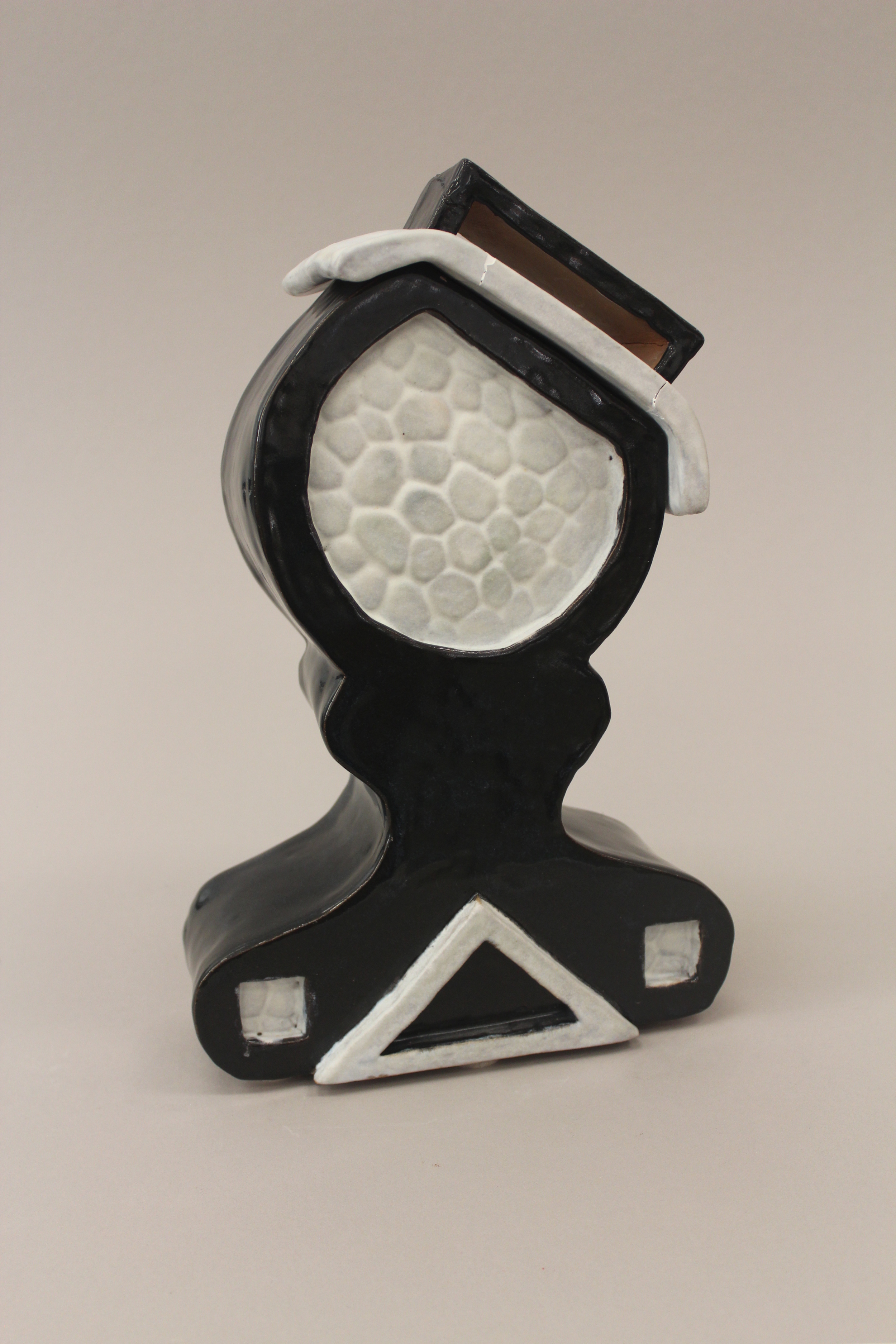 Lidded Vessel with Texture