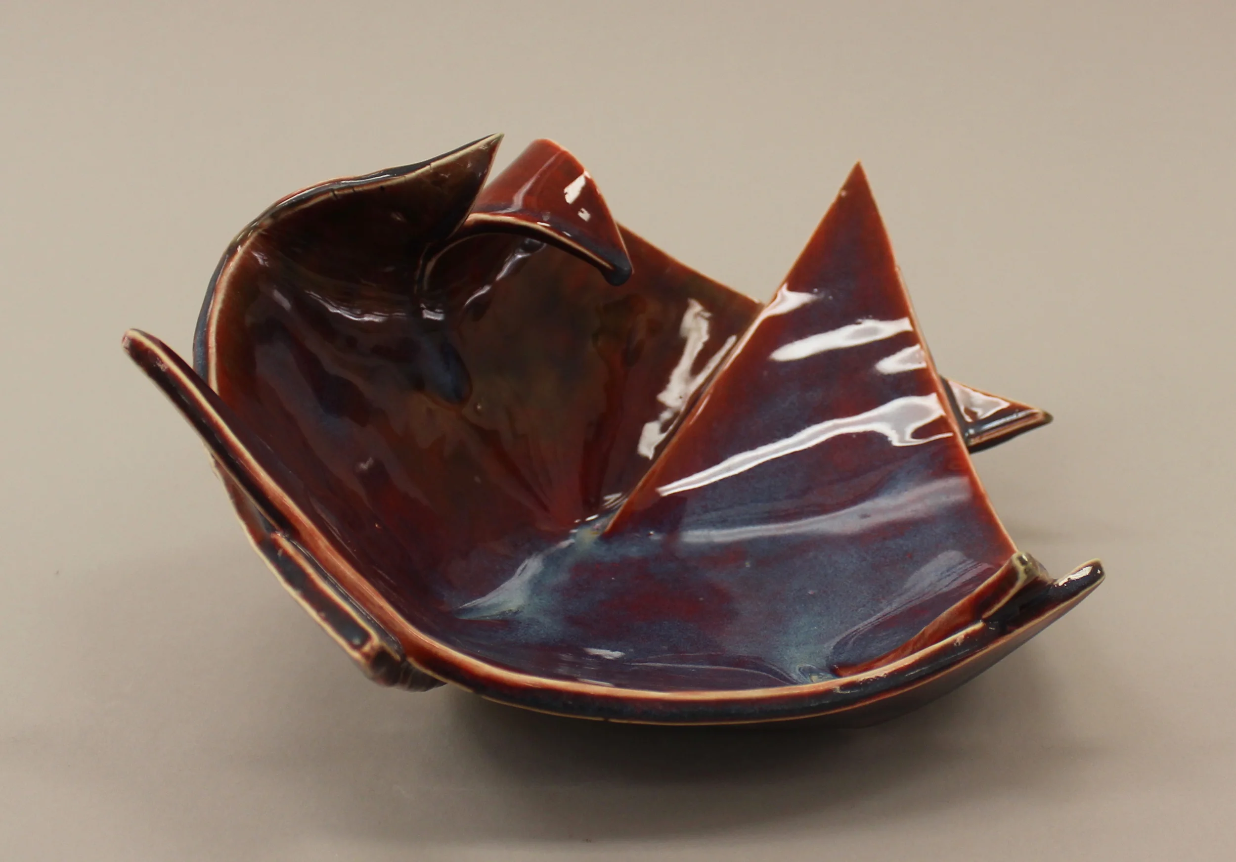 Folded Paper Inspired Vessel