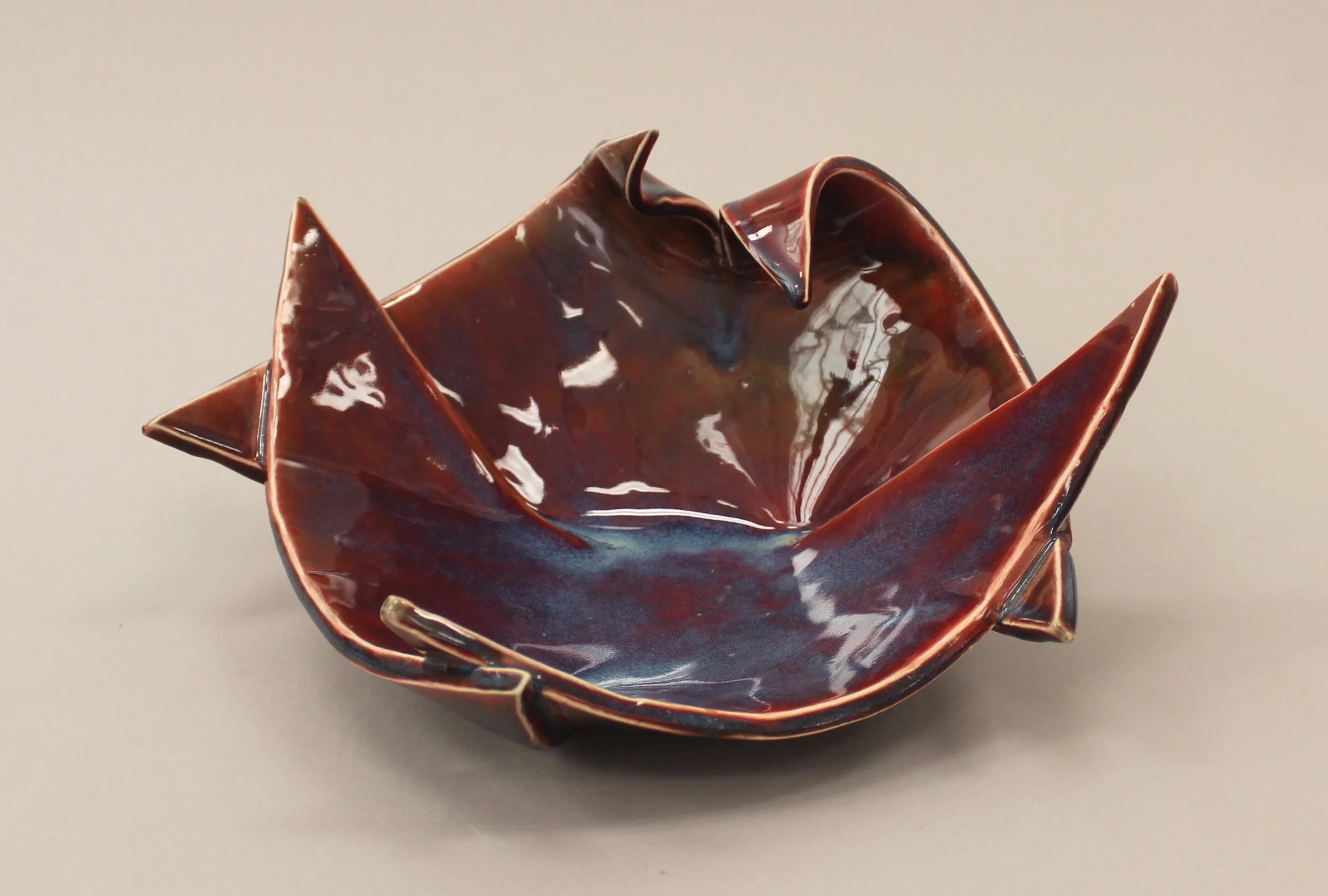 Folded Paper Inspired Vessel