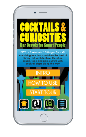 Cocktails and Curiosities New York City Walking Tour Apps