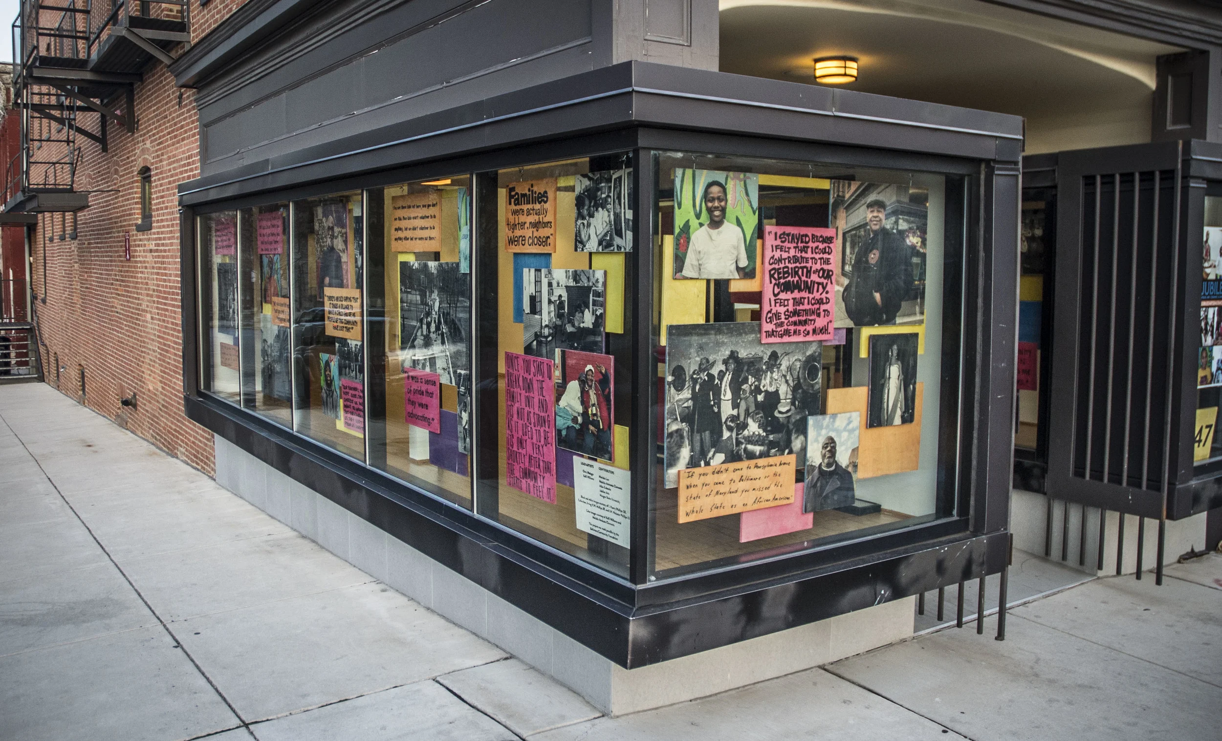 Jubilee Arts Installation