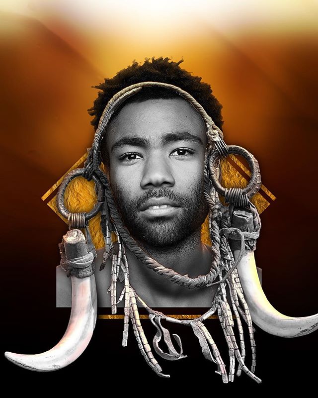 #ChieftanChildish aka @ChildishGambino aka @DonaldGlover from my #Reincarnates series featured in @wolfwilhelmine's #HowlMagazine | Check out the article posted along with it. #Mursi #Peoples #Human #Tribal #King #Chieftain #Bull #Horns #MetalWork #L