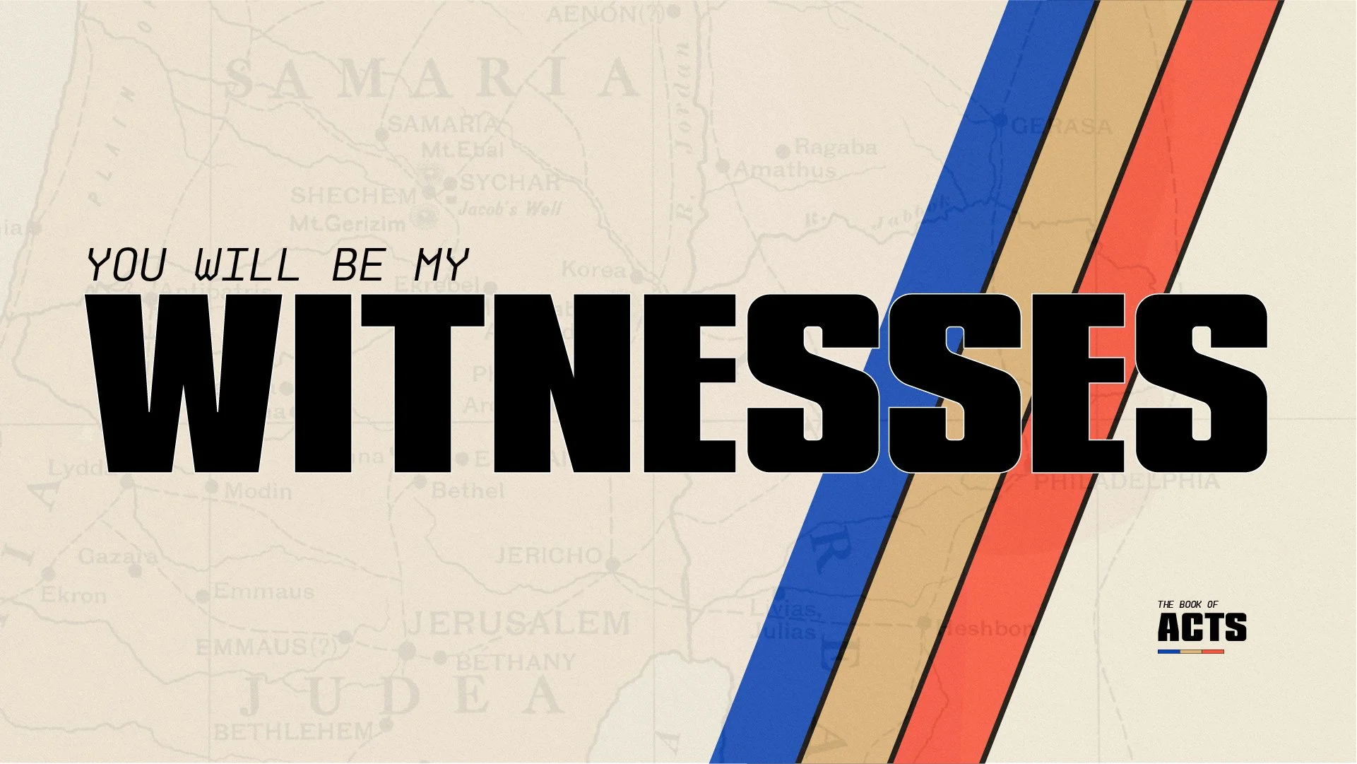 WITNESSES | It’s Out Turn | Intro + Acts 1:1-11 | Jared Lyda