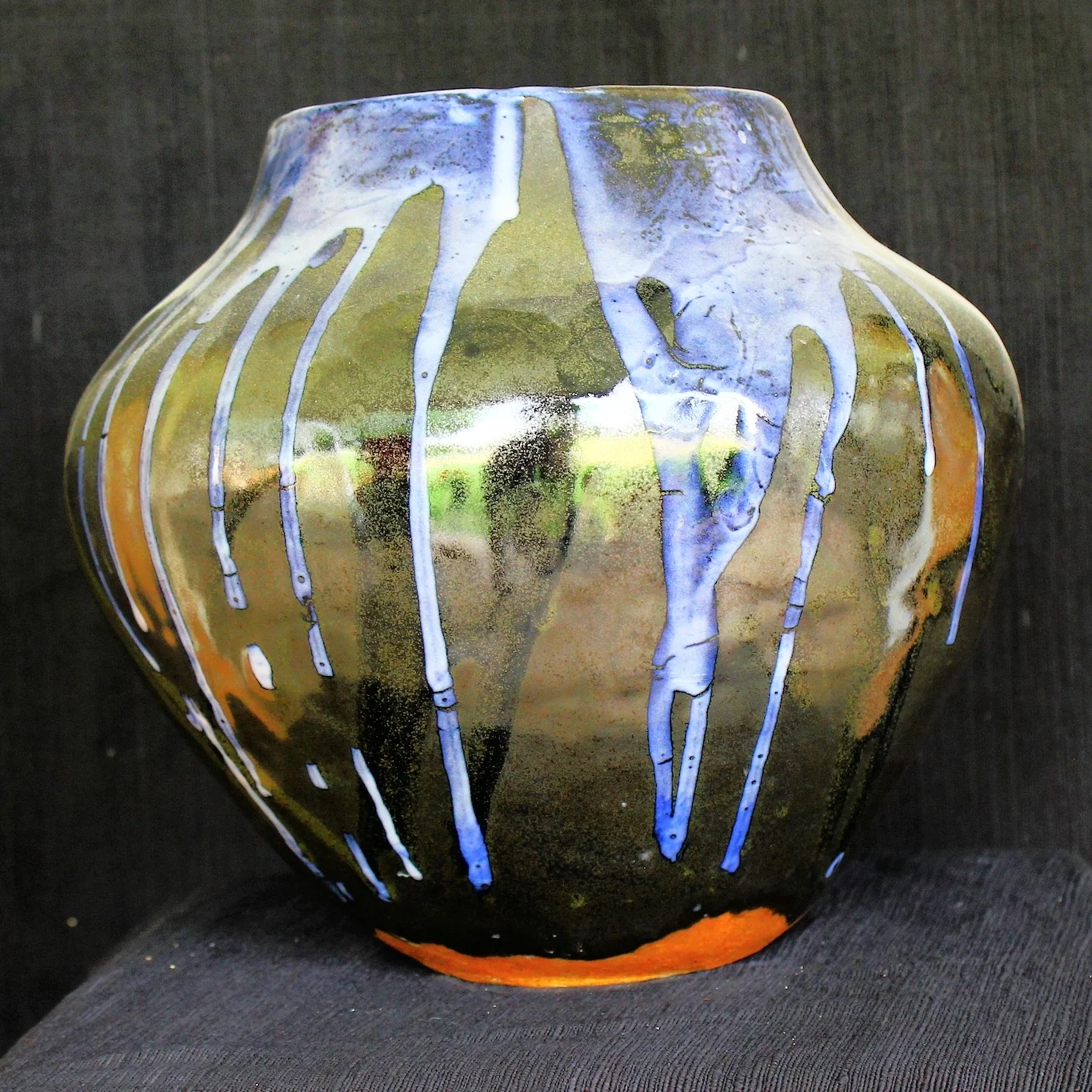 14 " ceramic pot #34