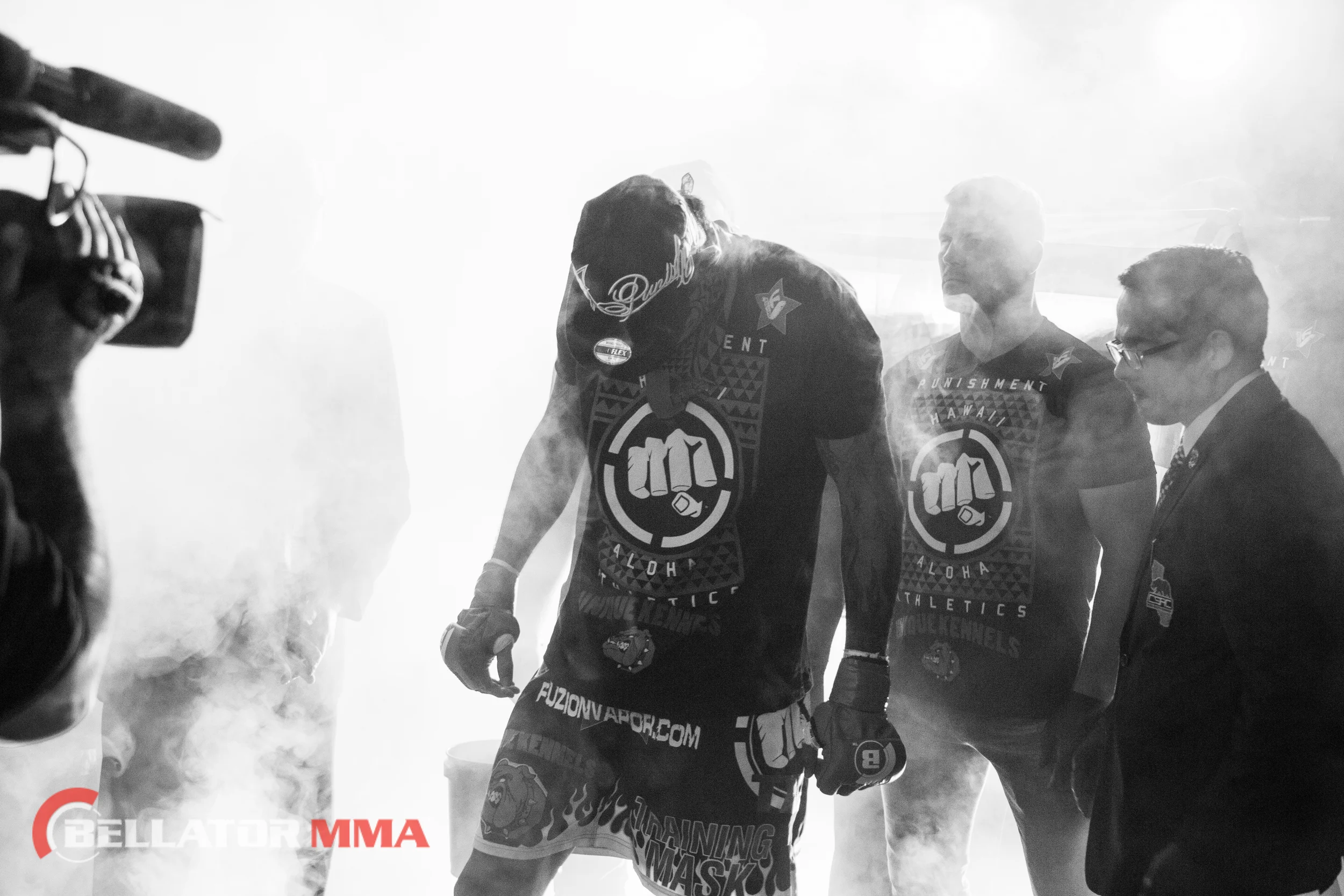 Kendall Grove Bellator walk out