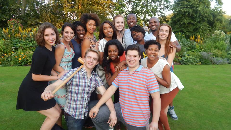 with other students in Oxford this summer
